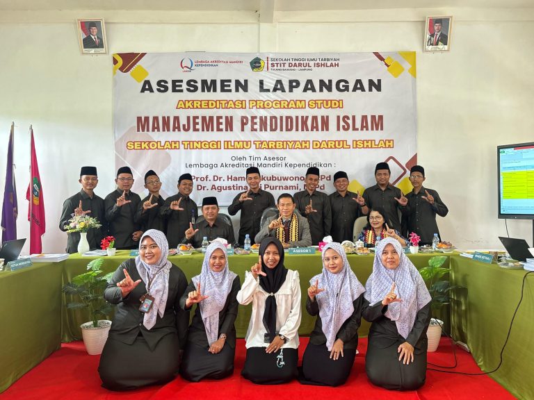 ASESMEN LAPANGAN PROGRAM STUDI S1 MANAJEMEN PENDIDIKAN ISLAM OLEH LEMBAGA AKREDITASI MANDIRI KEPENDIDIKAN (LAMDIK)